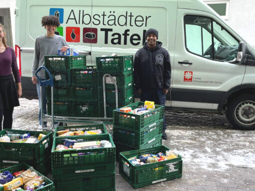 „Wenn das Geld zum Essen fehlt …“ – Spendenaktion der Schlossberg-Realschule für die Tafel Ebingen