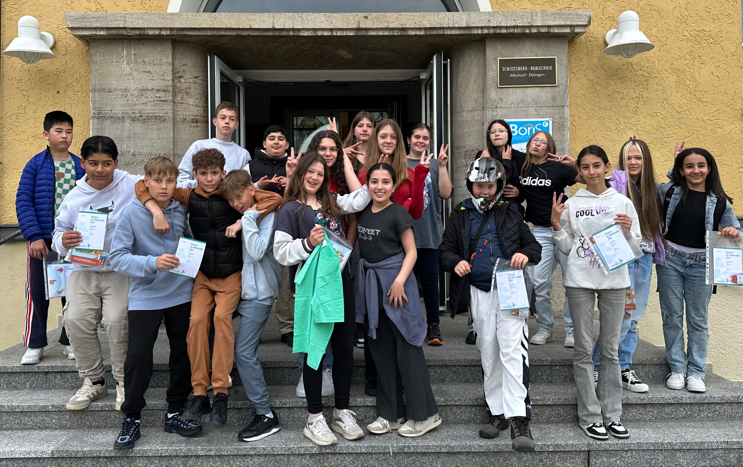 Lustiges Gruppenfoto