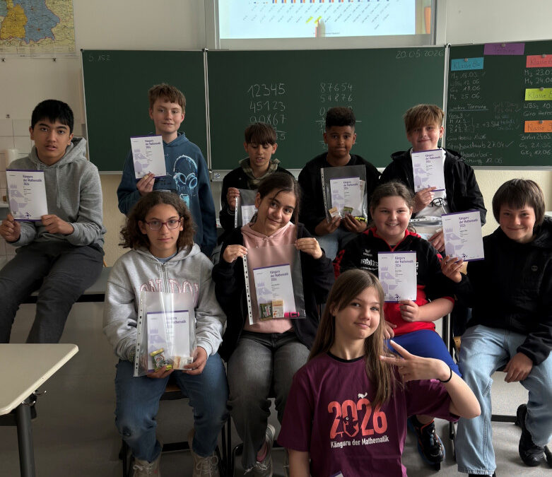 Was macht ein Känguru in der Schule?